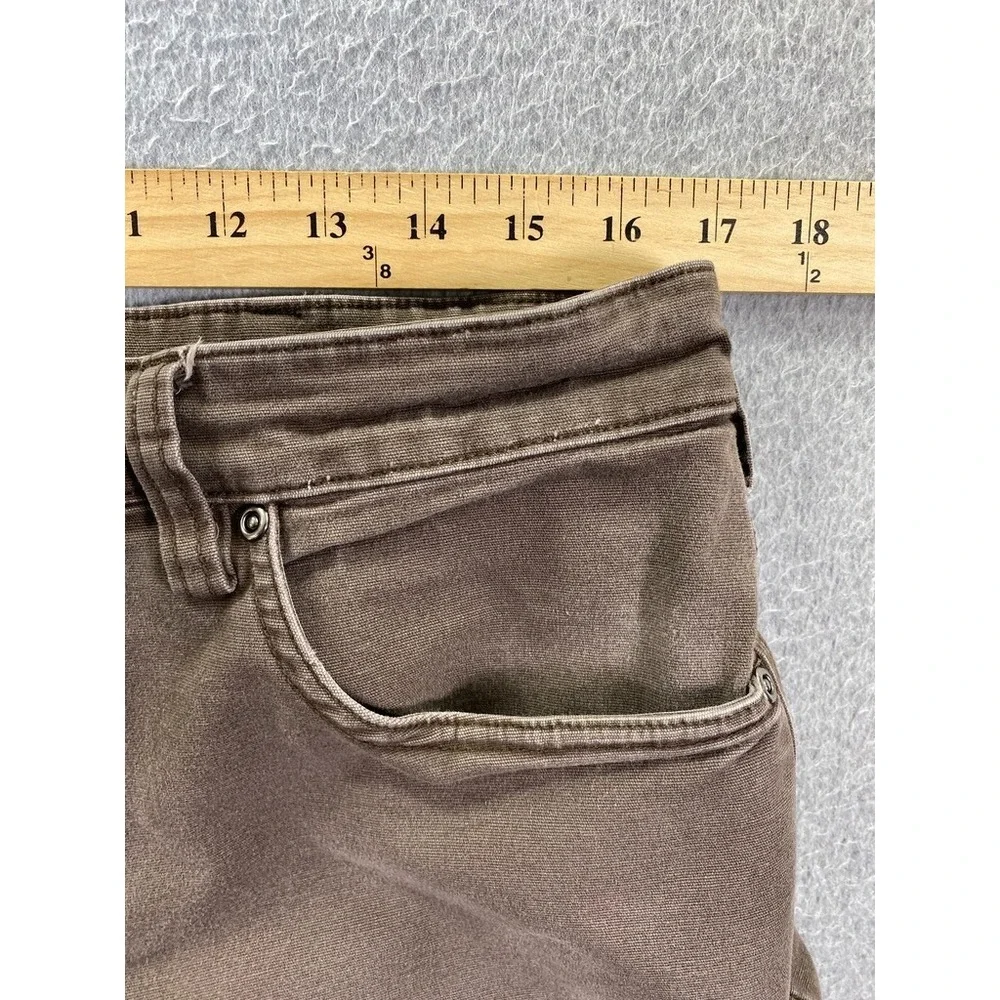 Duluth Flex Fire Hose Men's 36x32 (Fits 34x30) Standard Fit Brown Work Pants